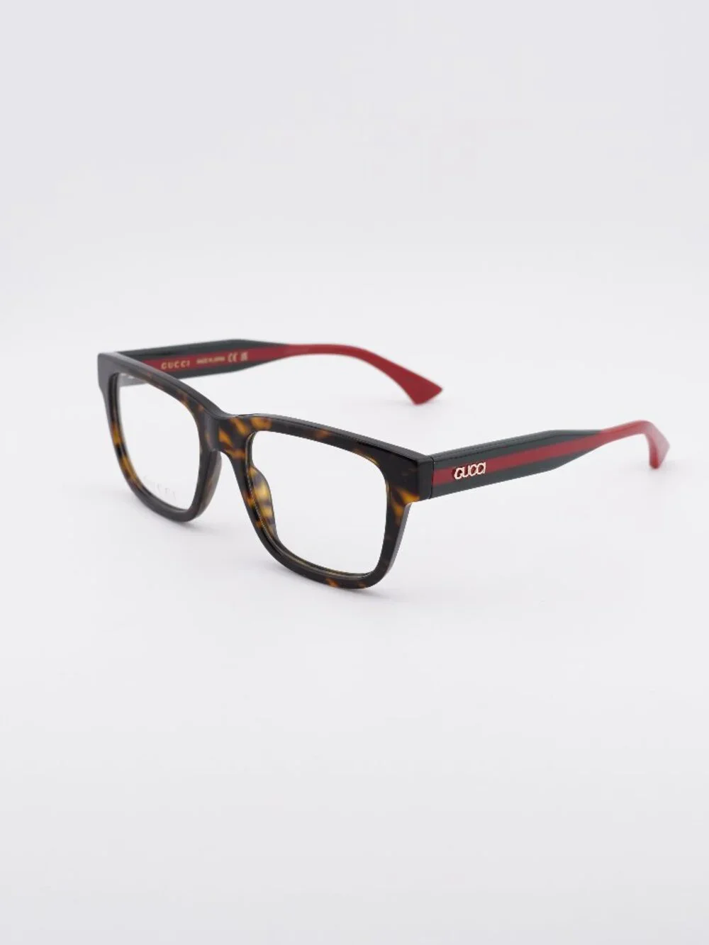 Gucci GG1870O 002 Eyeglasses Havana 53mm Square Frame